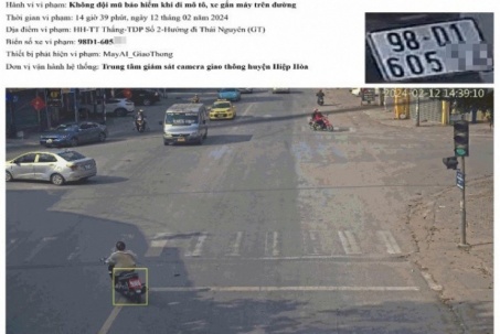 Bị phạt nguội vi phạm giao thông 26 lần, nữ tài xế xe máy nói gì?