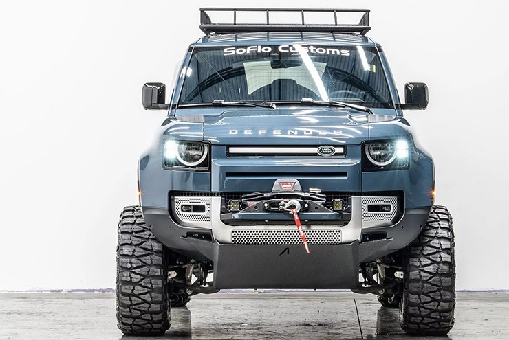 Ngắm bản độ siêu độc từ hãng Apocalypse 6x6 cho mẫu xe Land Rover Defender