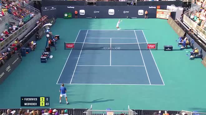Video tennis Medvedev - Fucsovics: Vượt trội ở khâu tận dung cơ hội (Miami Open)