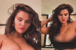 Ảnh bị "xoá sổ" sau 1 phút vì quá gợi cảm của Selena Gomez được khen nức nở dù tròn lẳn