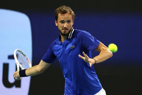 Video tennis Norrie - Medvedev: "Mưa" break set 1, thêm một lần đau (Miami Open)