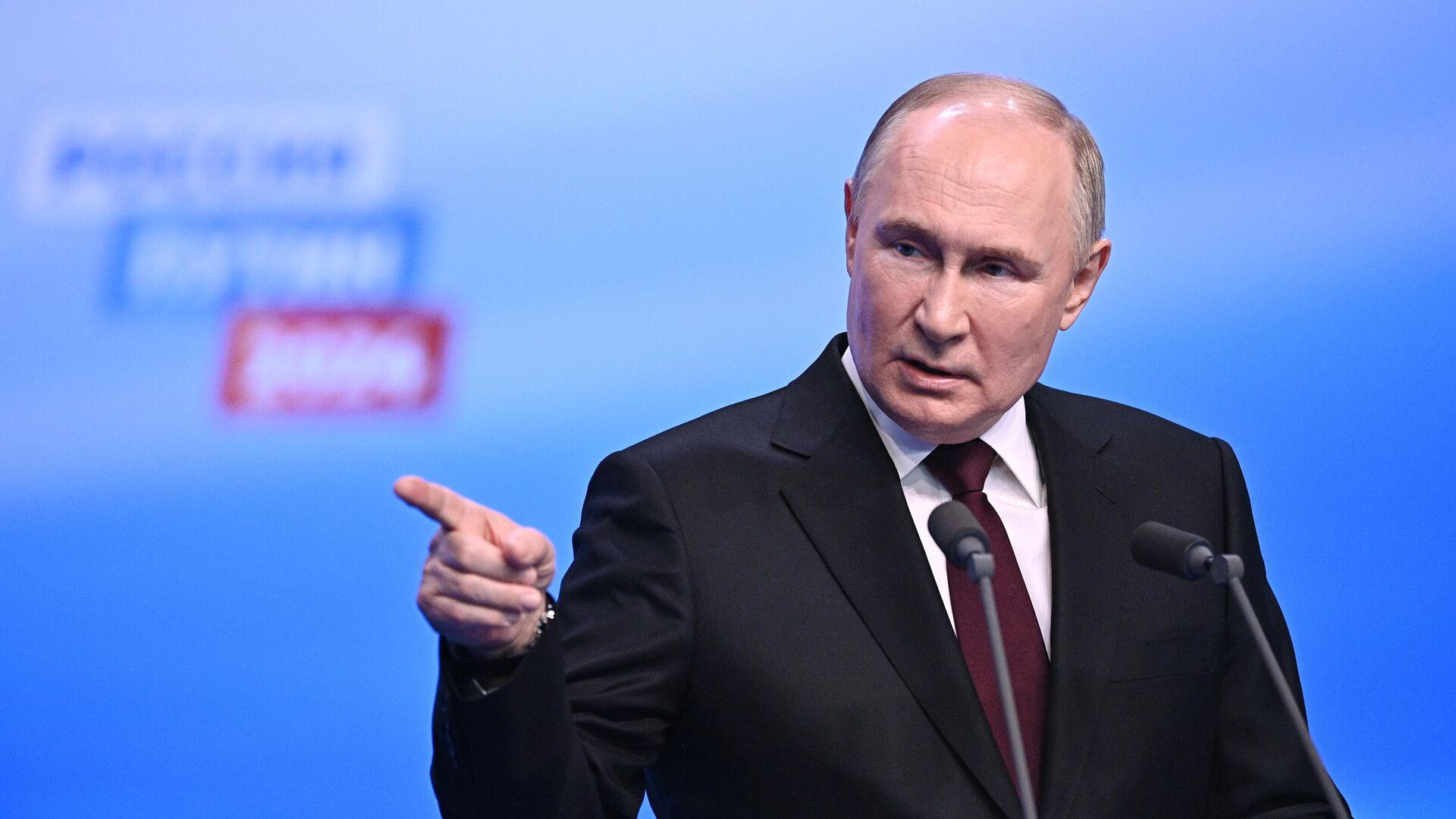 Tổng thống Nga Vladimir Putin.