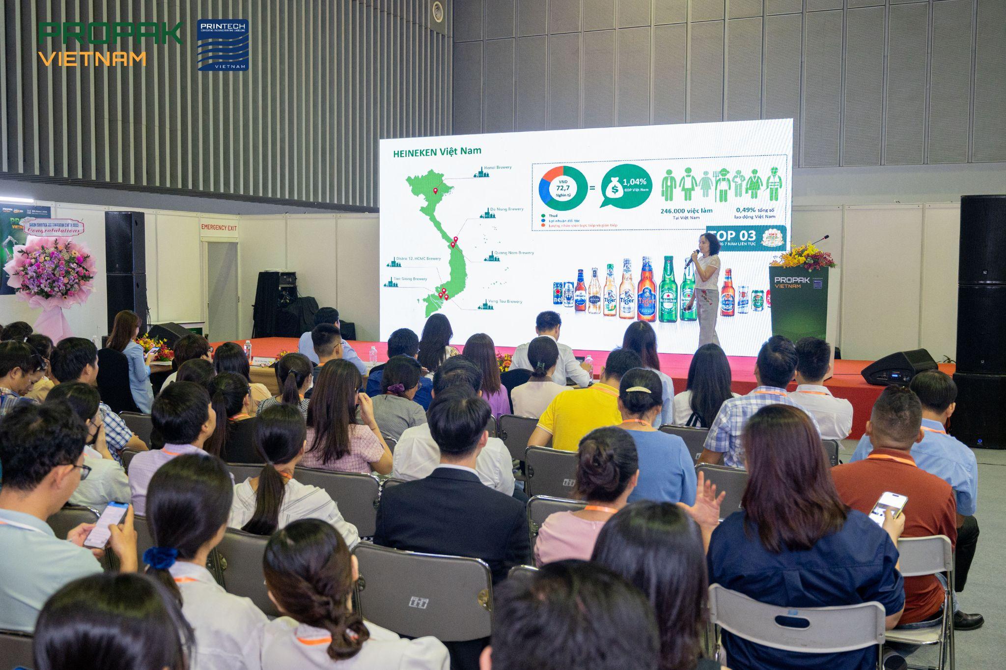 Chương trình hội thảo tại ProPak Việt Nam được trình bày bởi các chuyên gia đầu ngành