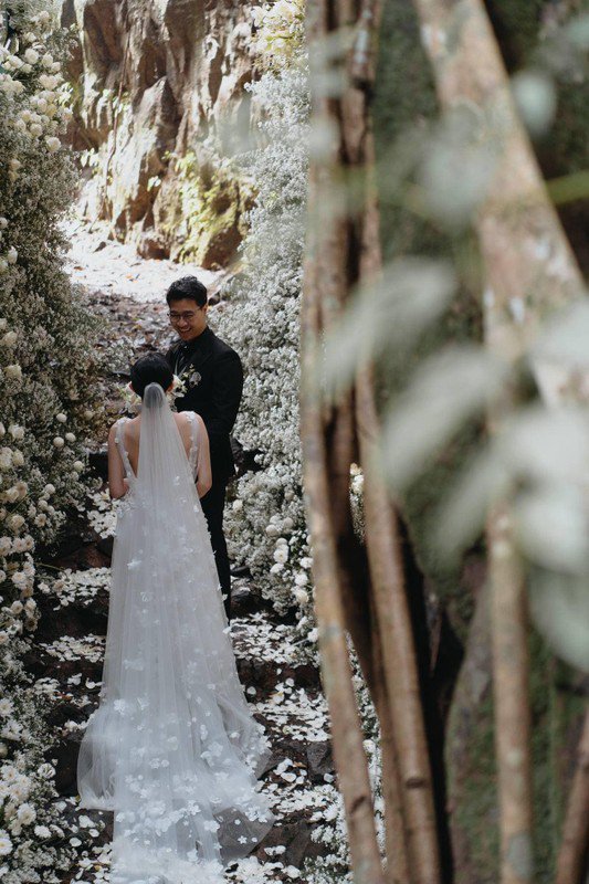 Chán studio, cặp đôi rủ nhau vào rừng chụp ảnh cưới như cổ tích - 1