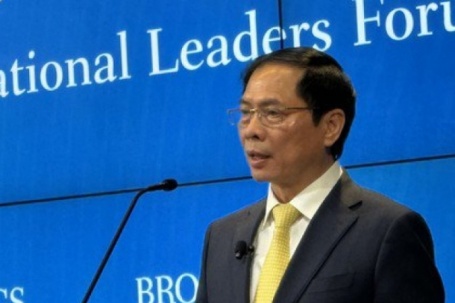 Bộ trưởng Bùi Thanh Sơn có bài phát biểu quan trọng tại Mỹ