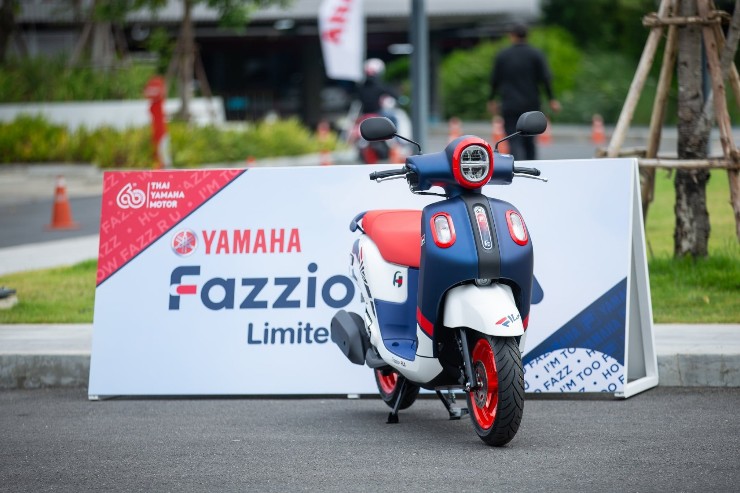 Yamaha Fazzio x Fila Limited Edition trình làng, dành cho 