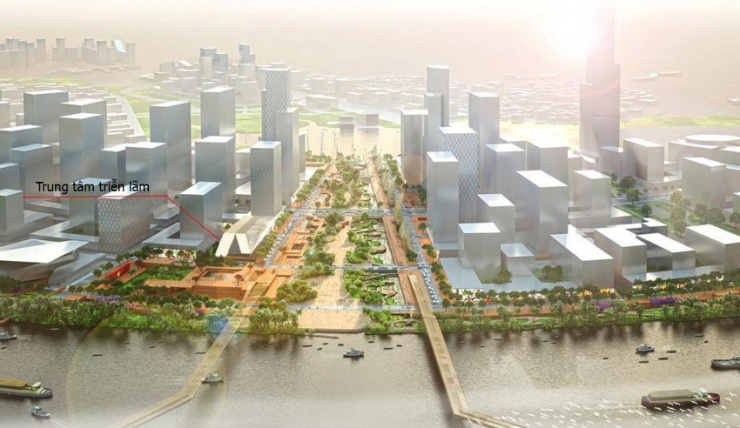 Năm 2018, TP.HCM đã lên kế hoạch 1/500 xây dựng quảng trường trung tâm Thủ Thiêm và có văn bản xin ý kiến Bộ VH&TT đổi tên thành Quảng trường Hồ Chí Minh. Ảnh phối cảnh của một công ty BĐS (chủ đầu tư dự kiến lúc đó làm quảng trường) đã hoàn thiện thiết kế vào năm 2017.