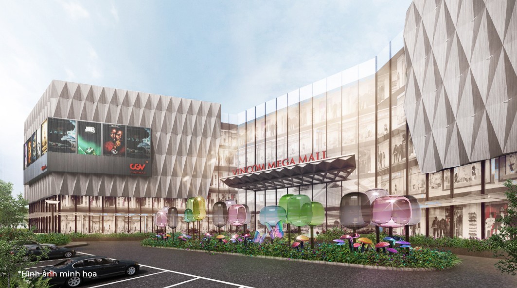 Vincom Mega Mall Grand Park là TTTM theo mô hình Life-Design Mall đầu tiên và lớn nhất miền Nam
