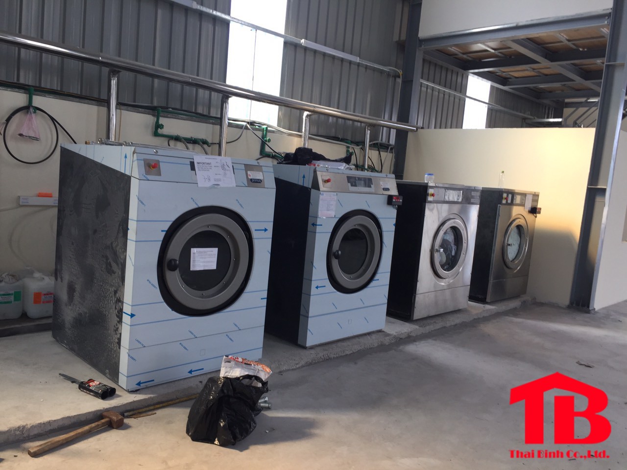 Máy giặt công nghiệp Thái Bình - uy tín cho mọi doanh nghiệp