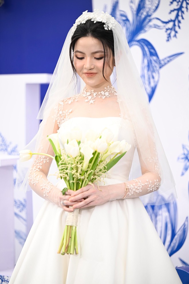 Cận cảnh dung nhan vợ Quang Hải trong ngày cưới - 3