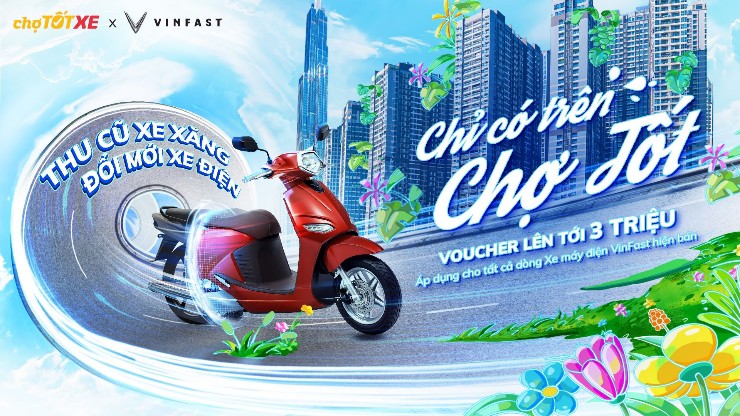 Vinfast tung chương trình thu cũ xe máy xăng, đổi mới xe điện - 1