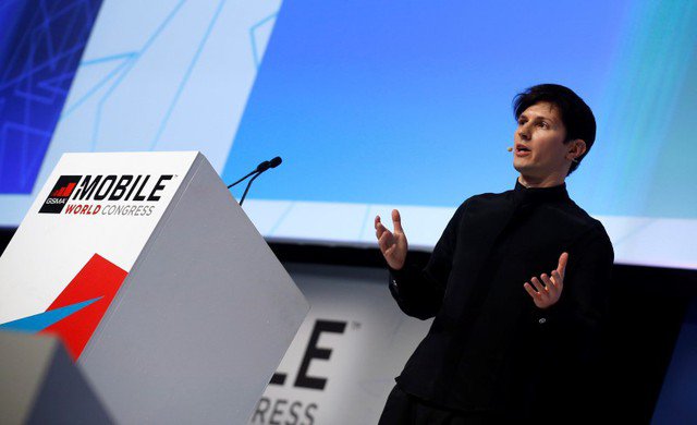 Người sáng lập Telegram Pavel Durov. Ảnh: Reuters 