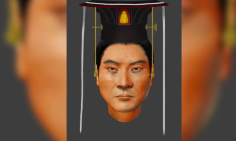Gương mặt hoàng đế Vũ thời Bắc Chu được tái dựng 