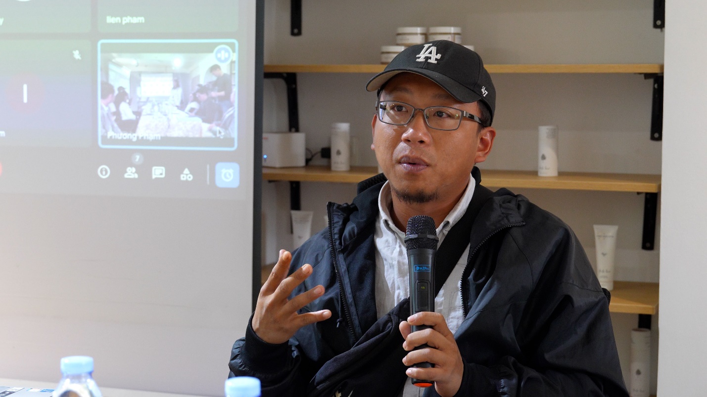 Ông LU JYUN DA - Đối tác Đài Loan - đại diện các đối tác của PH Macca