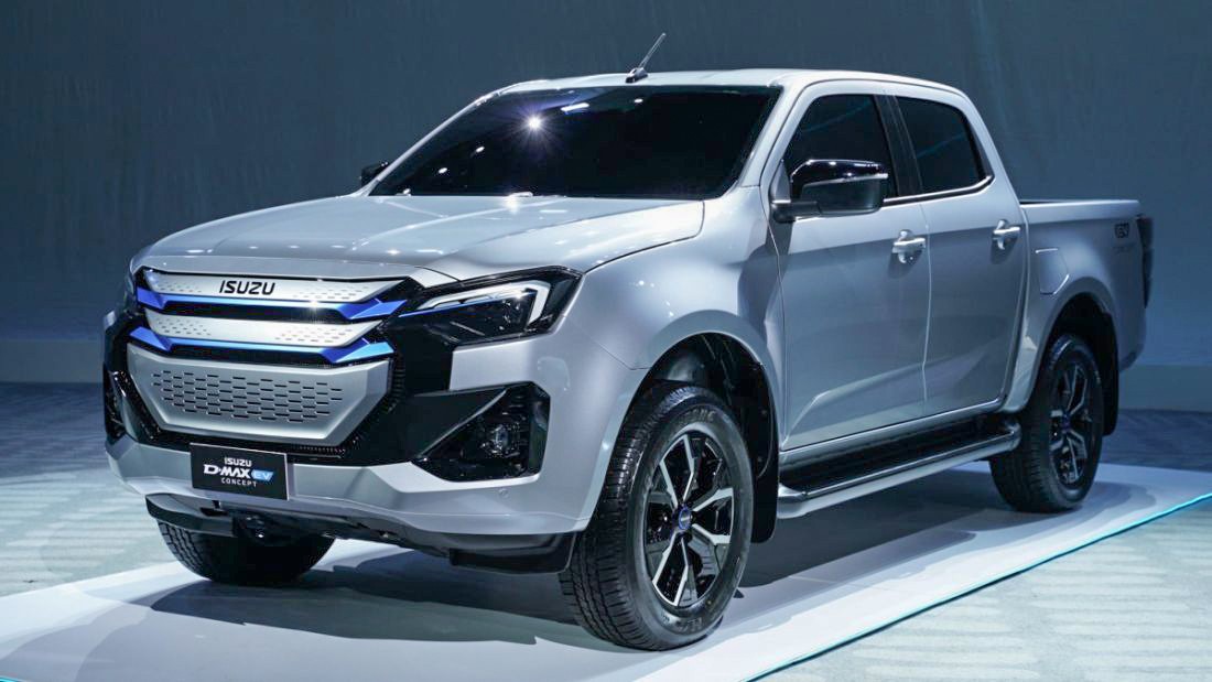 Xe bán tải Isuzu D-Max điện lộ diện tại Thái Lan - 2