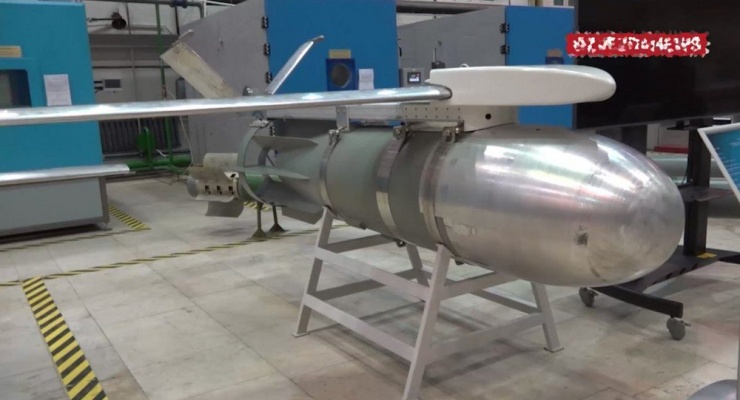 Bom lượn FAB-1500 của Nga với sức công phá lớn. Nguồn: TRUYỀN THÔNG NGA/ DEFENSE EXPRESS