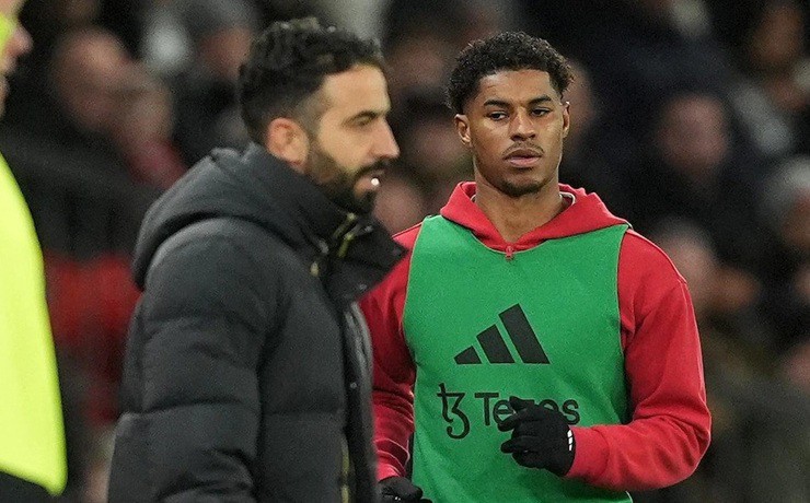 Rashford đã bị HLV Amorim loại khỏi đội hình thi đấu của MU