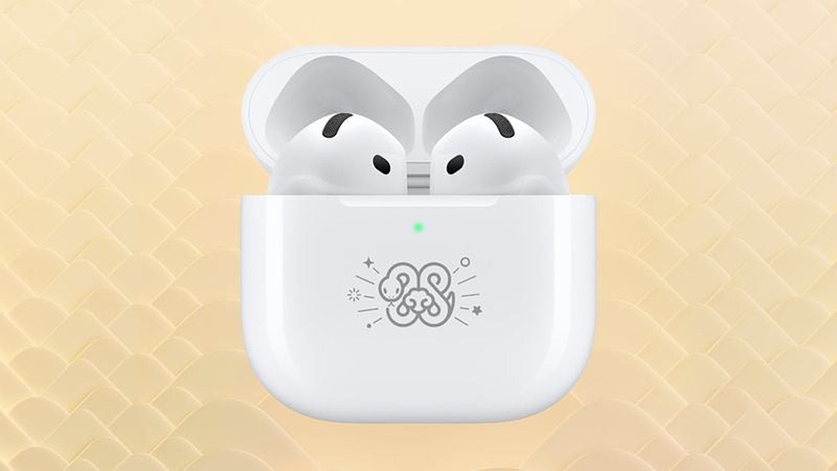 AirPods 4 phiên bản đặc biệt năm Tỵ.