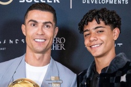 Phong cách thời trang của con trai Ronaldo