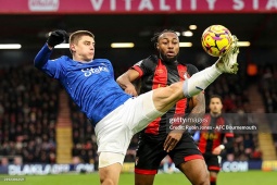 Video bóng đá Bournemouth - Everton: Khung thành chao đảo, đòn đau choáng váng (Ngoại hạng Anh)