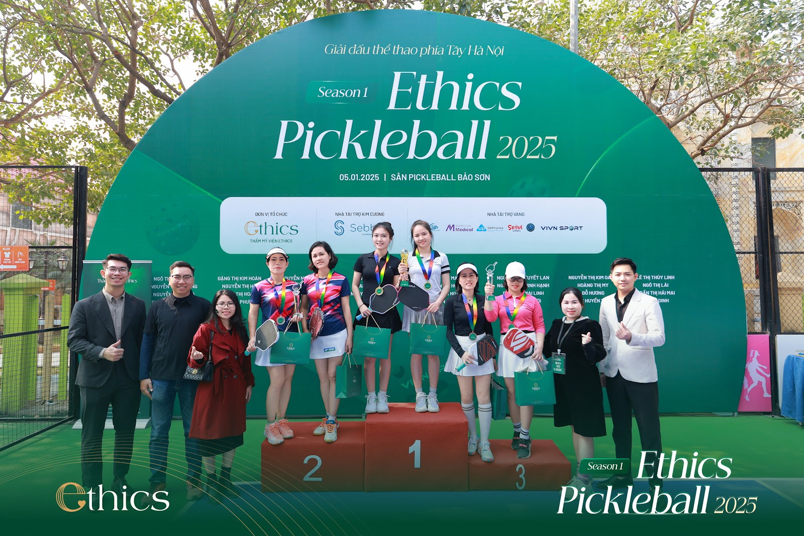 Ethics Pickleball Season 1: Sự kiện mở đầu chuỗi hoạt động kỷ niệm 10 năm thành lập Thẩm mỹ viện Ethics - 5