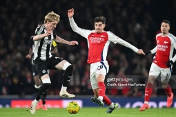 Video bóng đá Arsenal - Newcastle: "Đánh sập" Emirates (League Cup)