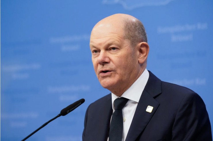 Thủ tướng Đức Olaf Scholz. Ảnh: Bloomberg