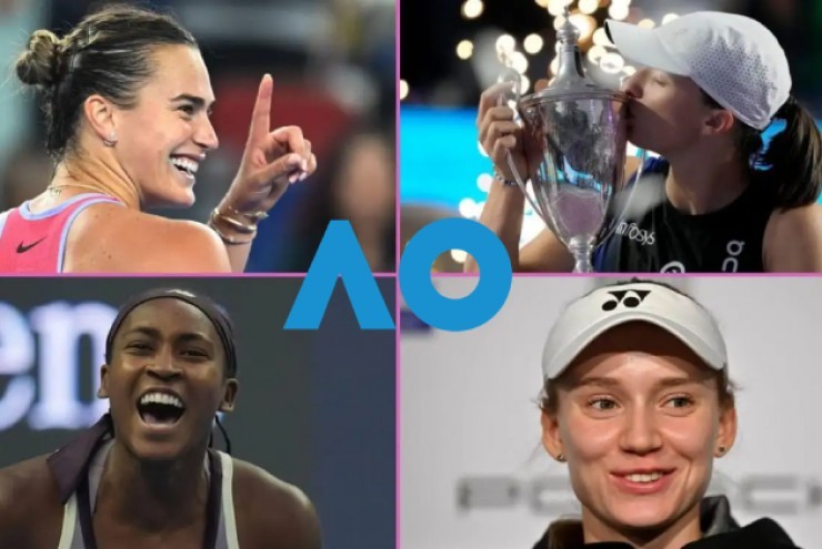 Kết quả thi đấu tennis đơn nữ Australian Open 2025 mới nhất