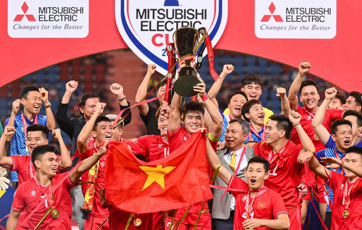 ĐT Việt Nam nhận được số tiền thưởng kỷ lục từ VFF sau chức vô địch AFF Cup 2024