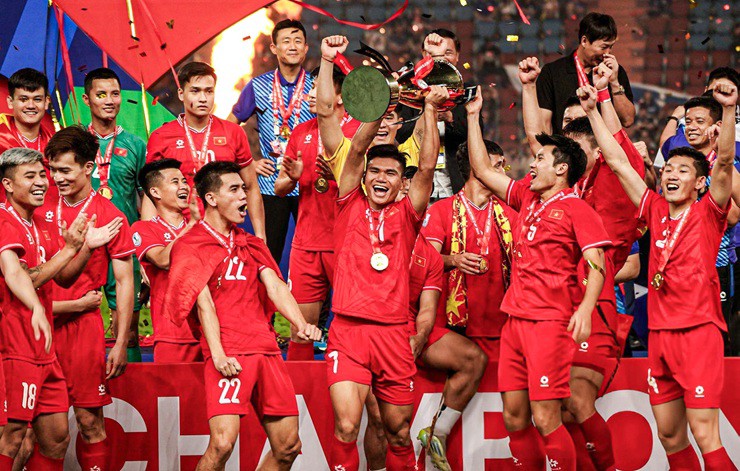 ĐT Việt Nam nhận thưởng gần 44 tỷ đồng cho chức vô địch AFF Cup 2024