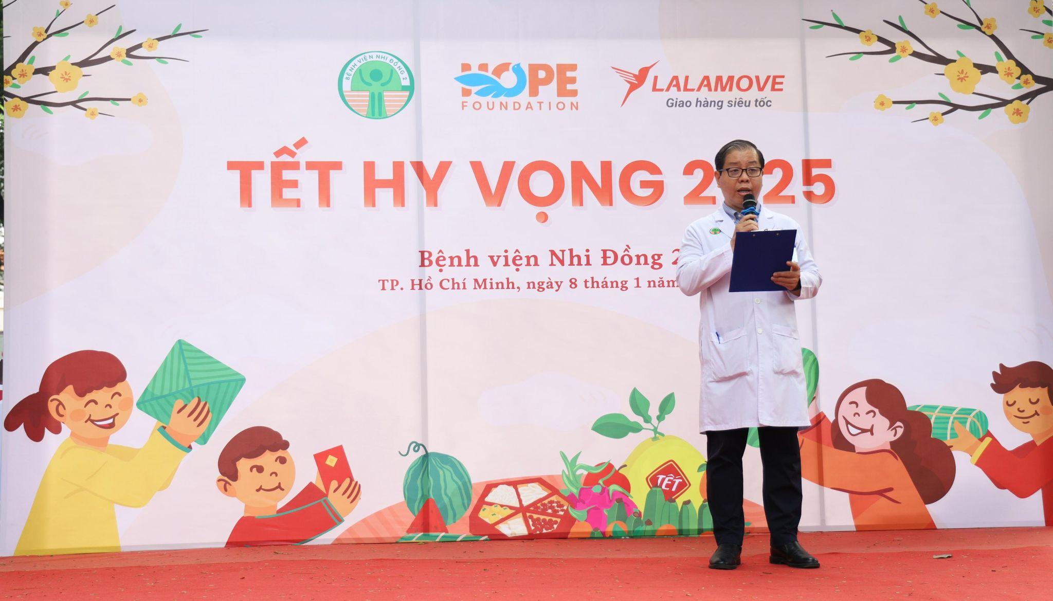 Lalamove đồng hành mang “Tết Hy Vọng 2025” đến bệnh viện Nhi Đồng 2 - 1