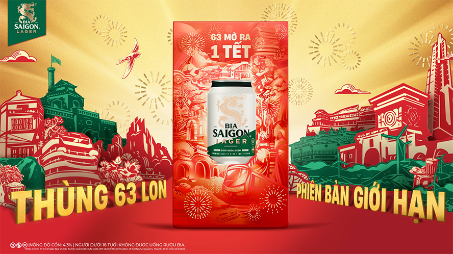 Mở bát 2025 với trend sưu tầm bộ lon “cực phẩm” từ Bia Saigon Lager - 1