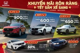 "Khuyến mãi rộn ràng – Tết sắm xế sang": Honda Việt Nam tri ân khách hàng dịp Tết 2025