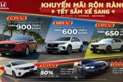  " Khuyến mãi rộn ràng - Tết sắm xế sang " : Honda Việt Nam tri ân khách hàng dịp Tết 2025