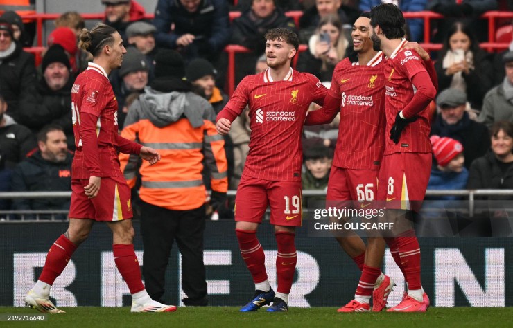 Liverpool quá vượt trội so với&nbsp;Accrington