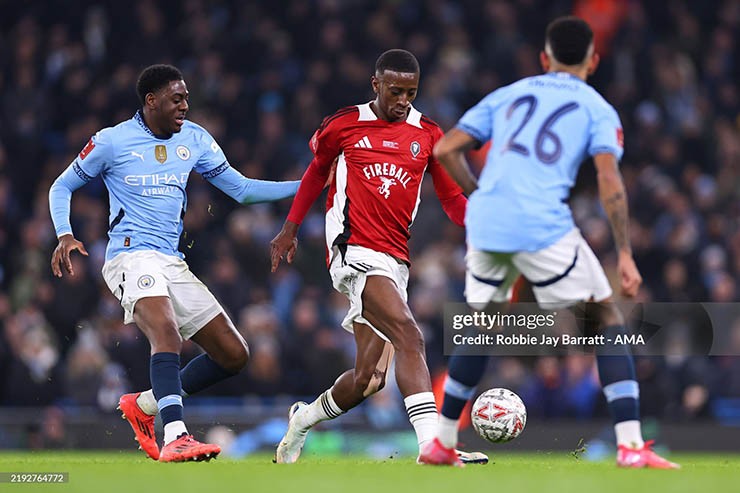 Trực tiếp bóng đá Man City - Salford City: Đội khách hoàn toàn vỡ trận (Hết giờ) - 1