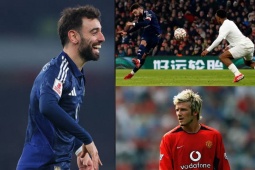 Fernandes ghi bàn vượt kỳ tích Beckham, nức nở khen Bayindir ở trận thắng Arsenal