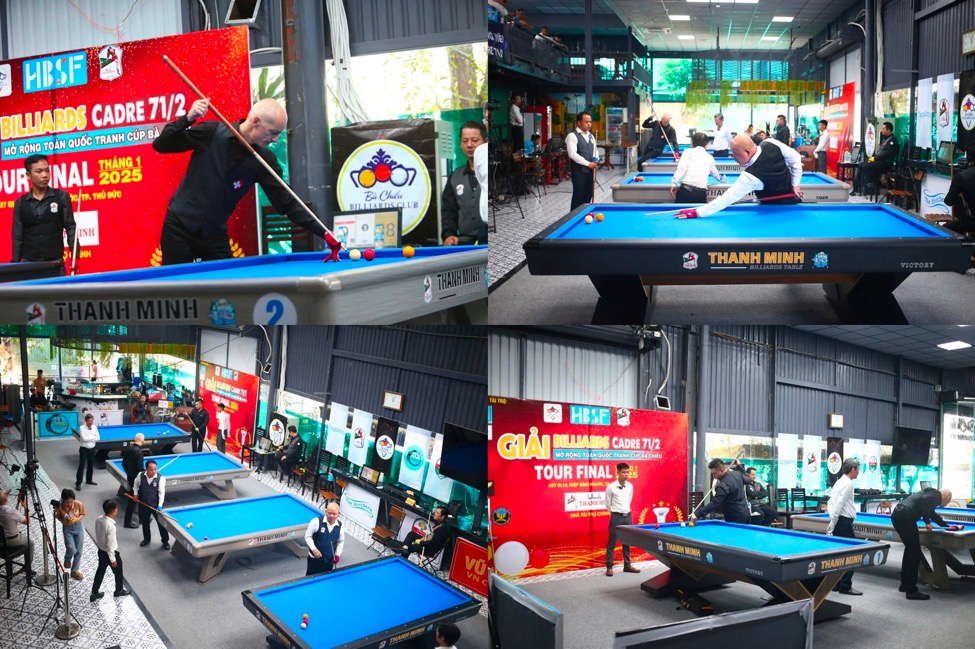 Quy mô tổ chức các giải đấu của Billiards Bà Chiểu