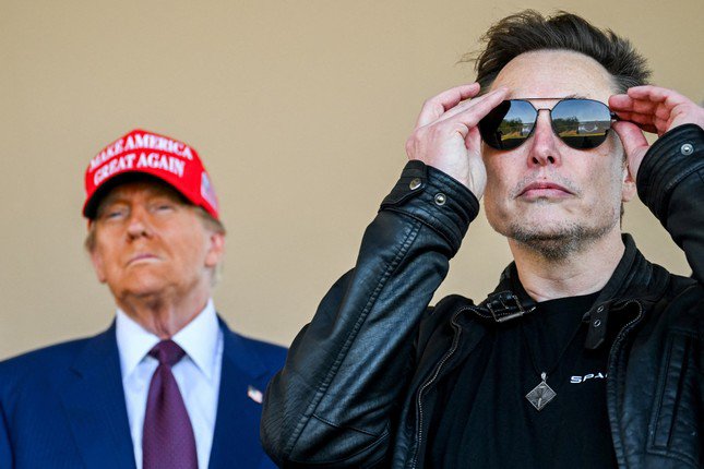 Tổng thống đắc cử Mỹ Donald Trump và tỷ phú Elon Musk. (Ảnh: Reuters)