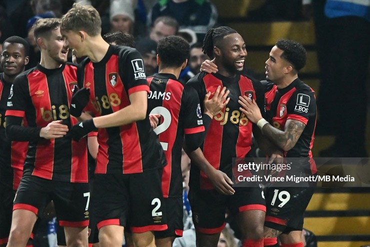 Bournemouth chơi rất hay trong hiệp 2