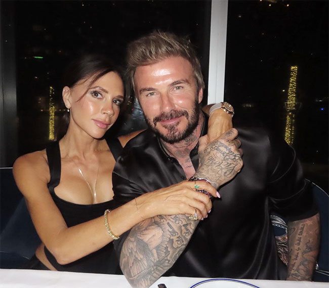 Becks thuyết phục vợ thực hiện phim tài liệu riêng sau những phản hồi tích cực từ phim 'Beckham' của anh. Ảnh: Instagram Victoria Beckham