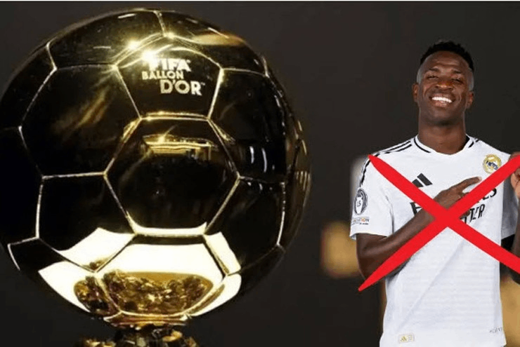 Vinicius Junior trượt giải Quả bóng vàng 2024, đội Real tẩy chay sự kiện này