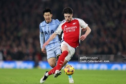 Video bóng đá Arsenal - Tottenham: Son Heung Min mở điểm, định đoạt hiệp 1 (Ngoại hạng Anh)