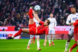 Video bóng đá Bayern Munich - Hoffenheim: Dấu ấn Kane, tưng bừng 5 sao (Bundesliga)