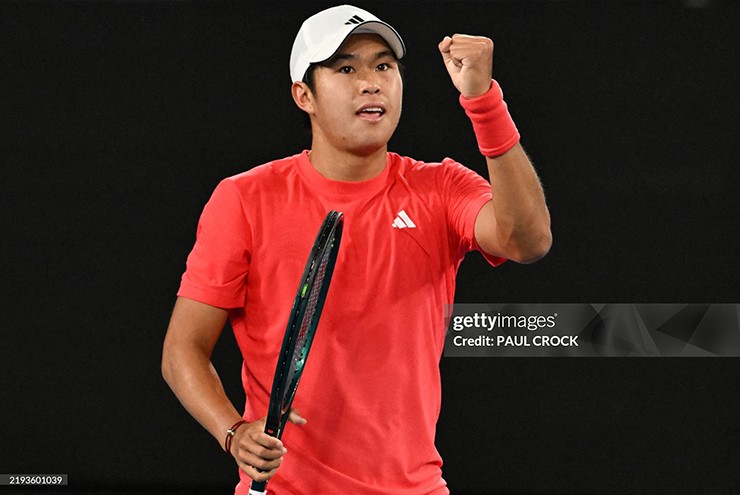 Learner Tien tạo ra cơn địa chấn lớn nhất ở Australian Open 2025 cho tới lúc này