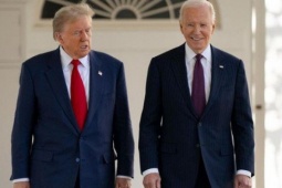 Cú bắt tay "không tưởng" giữa ông Biden và ông Trump đằng sau thỏa thuận ngừng bắn Gaza