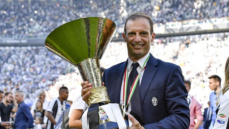 HLV Allegri từng gặt hái thành công với Juventus