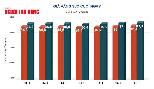 Giá vàng hôm nay, 18-1: Quay đầu giảm rất mạnh - 2