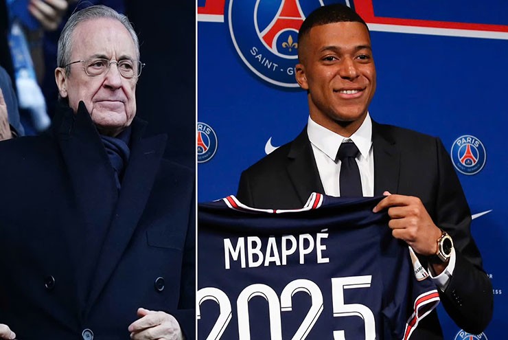 Real từng thất bại&nbsp;chiêu mộ Mbappe miễn phí vào năm 2022