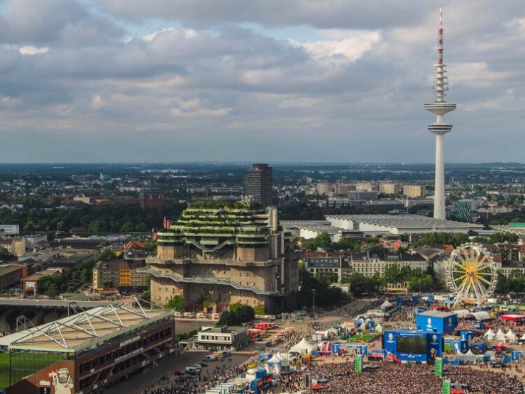 Hamburg Bunker: Từ biểu tượng chiến tranh thành điểm đến sang trọng - 6